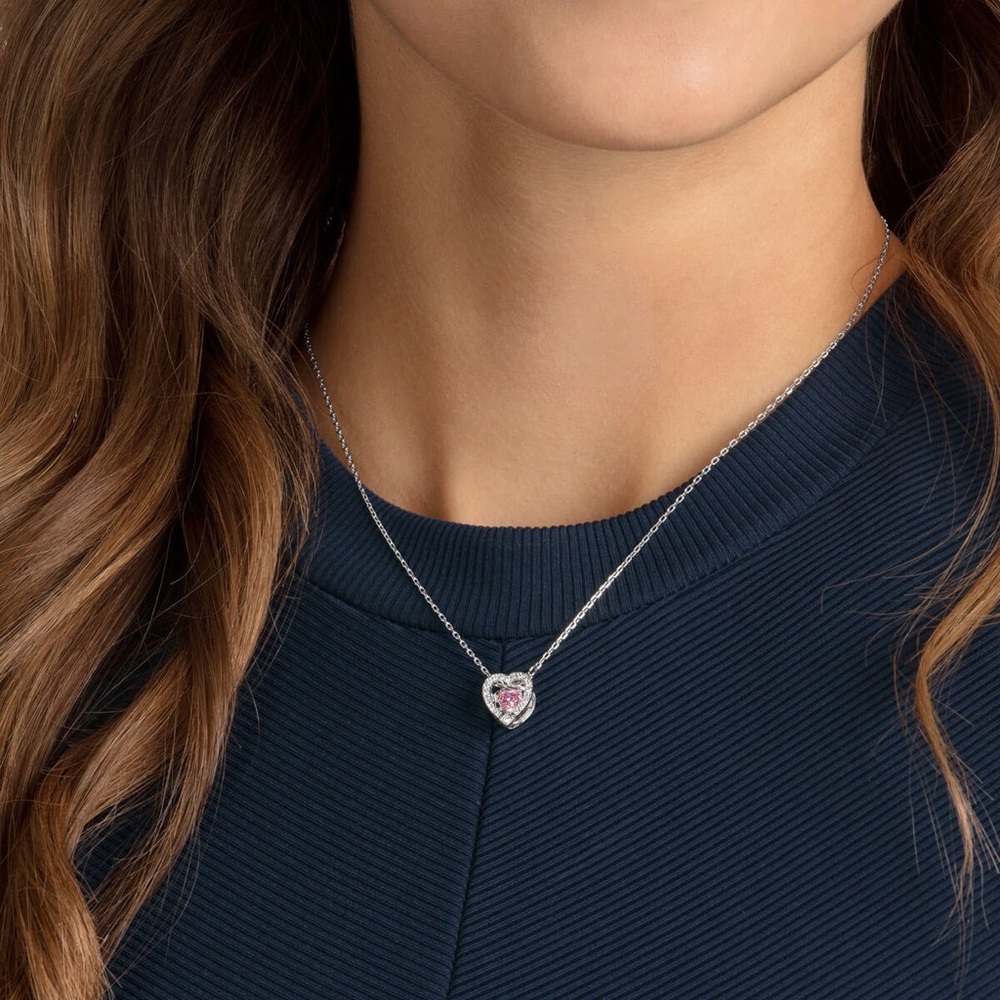 Swarovski Crystal SPARKLING DANCE
HEART Necklace.